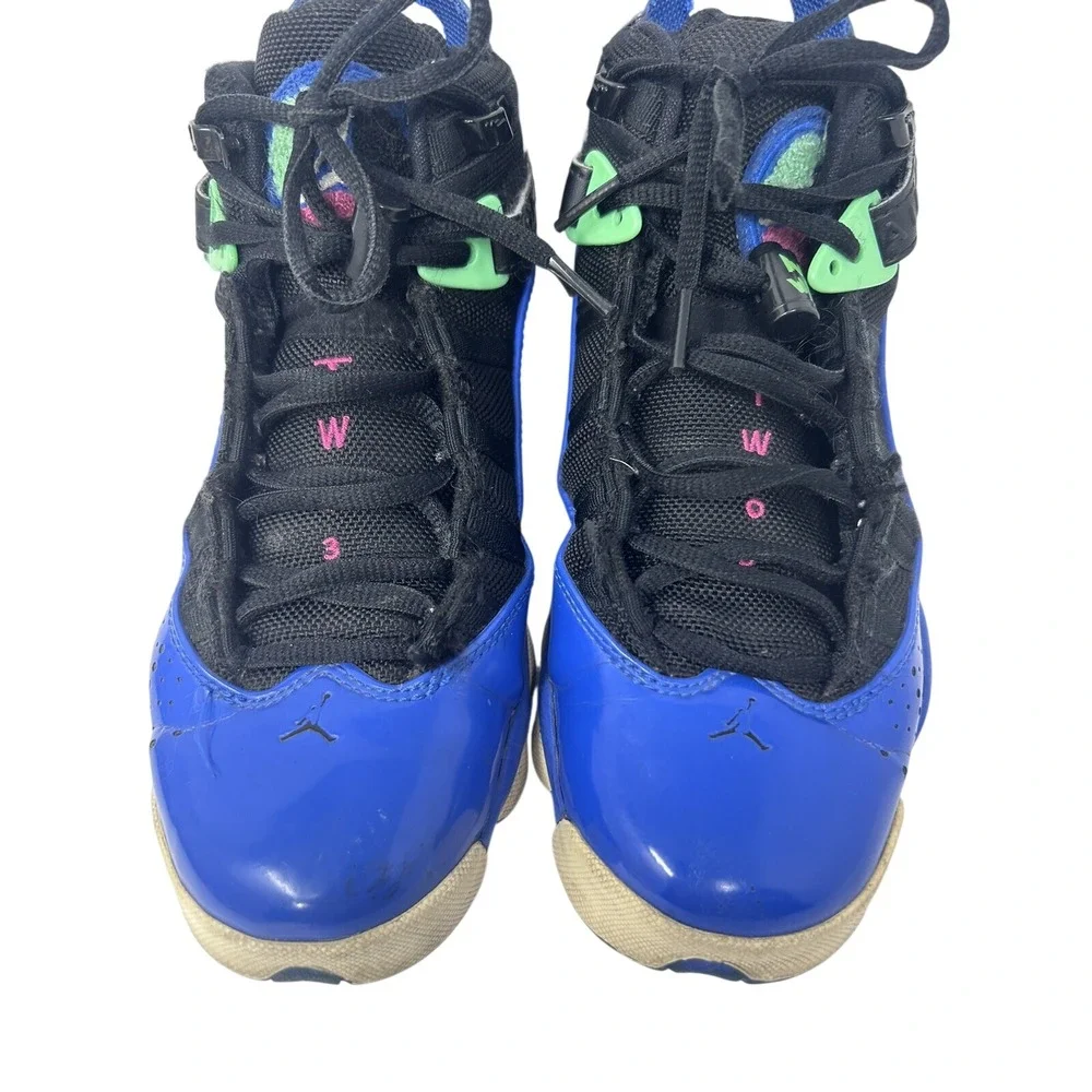 Nike Air‎ Jordan 6 Rings Royal Blue Sneakers 6Y -323399-039